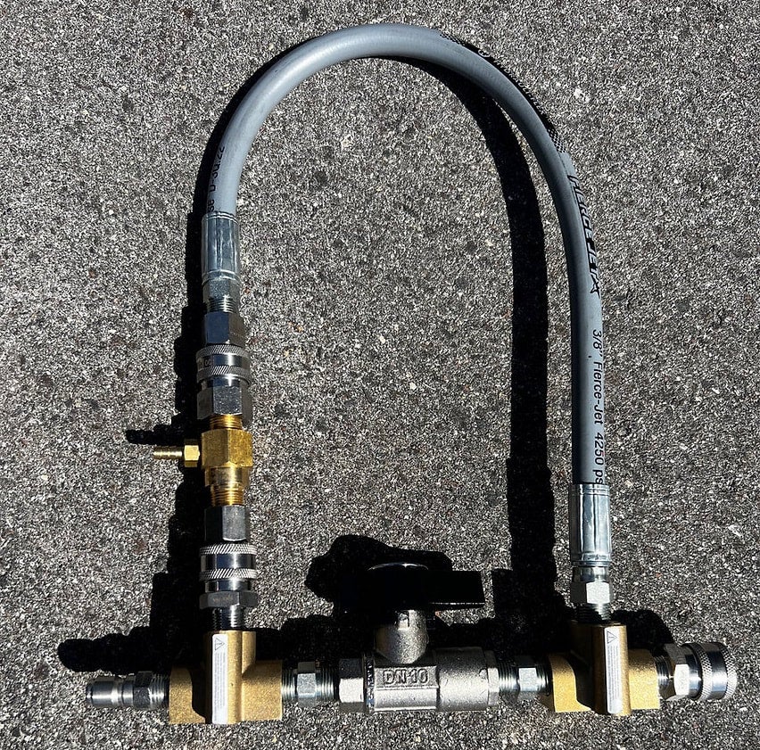 Downstream Injector Bypass Kit Soft Wash Factory